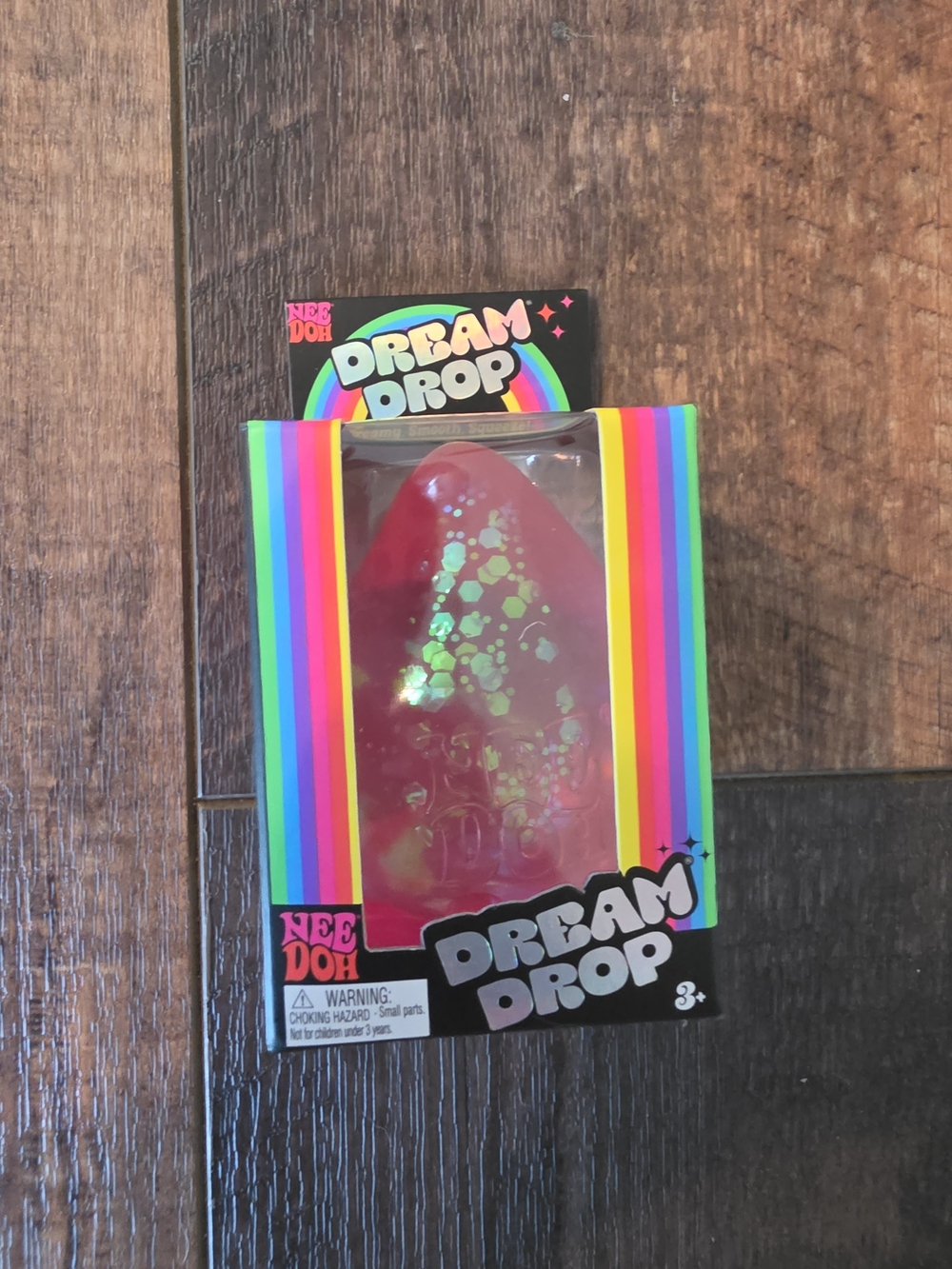 NeeDoh Dream Drop pink sensory squishy new in package